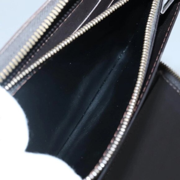 LOUIS VUITTON Utah Zippy Organizer Long Wallet Brown M97025 LV Auth 135015 - Picture 10 of 16